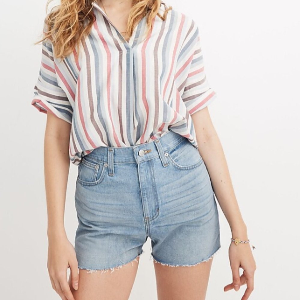 Madewell Perfect Vintage Denim Jean Short in Bowman Wash